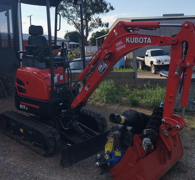 KUBOTA 17 3 for hire